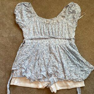 Arula Floral Print Flowy Romper